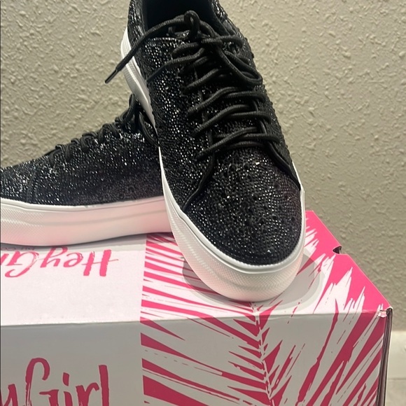 Corkys Black y2k glam sneakers - Picture 15 of 16